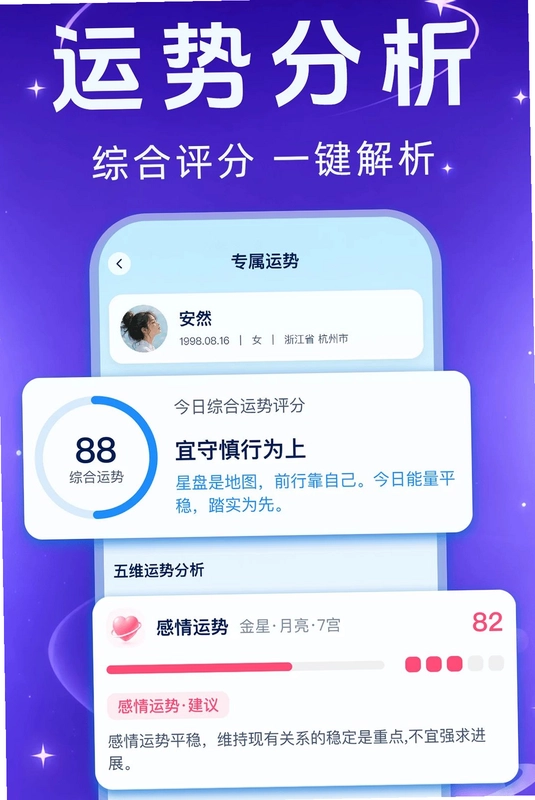 每日运势测评预览图