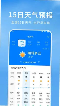 准确天气预报预览图
