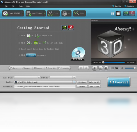 Aiseesoft Blu-ray Ripper 界面预览