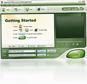 Aimersoft MPEG Converter (MPEG视频转换器)预览图