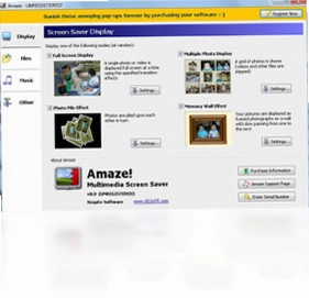 Amaze Multimedia Screen SaverԤ��ͼ