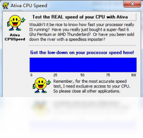 Ativa CPU Speed界面预览