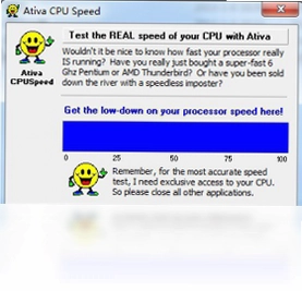 Ativa CPU Speed软件预览图