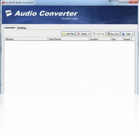auvisoft audio converter软件预览图