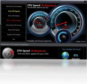 cpu speed professional (CPU速度测试专业版)预览图