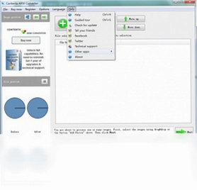 Contenta ARW Converter 软件预览图