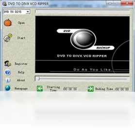 DVD to DIVX VCD Ripper (DVD视频转换工具)预览图