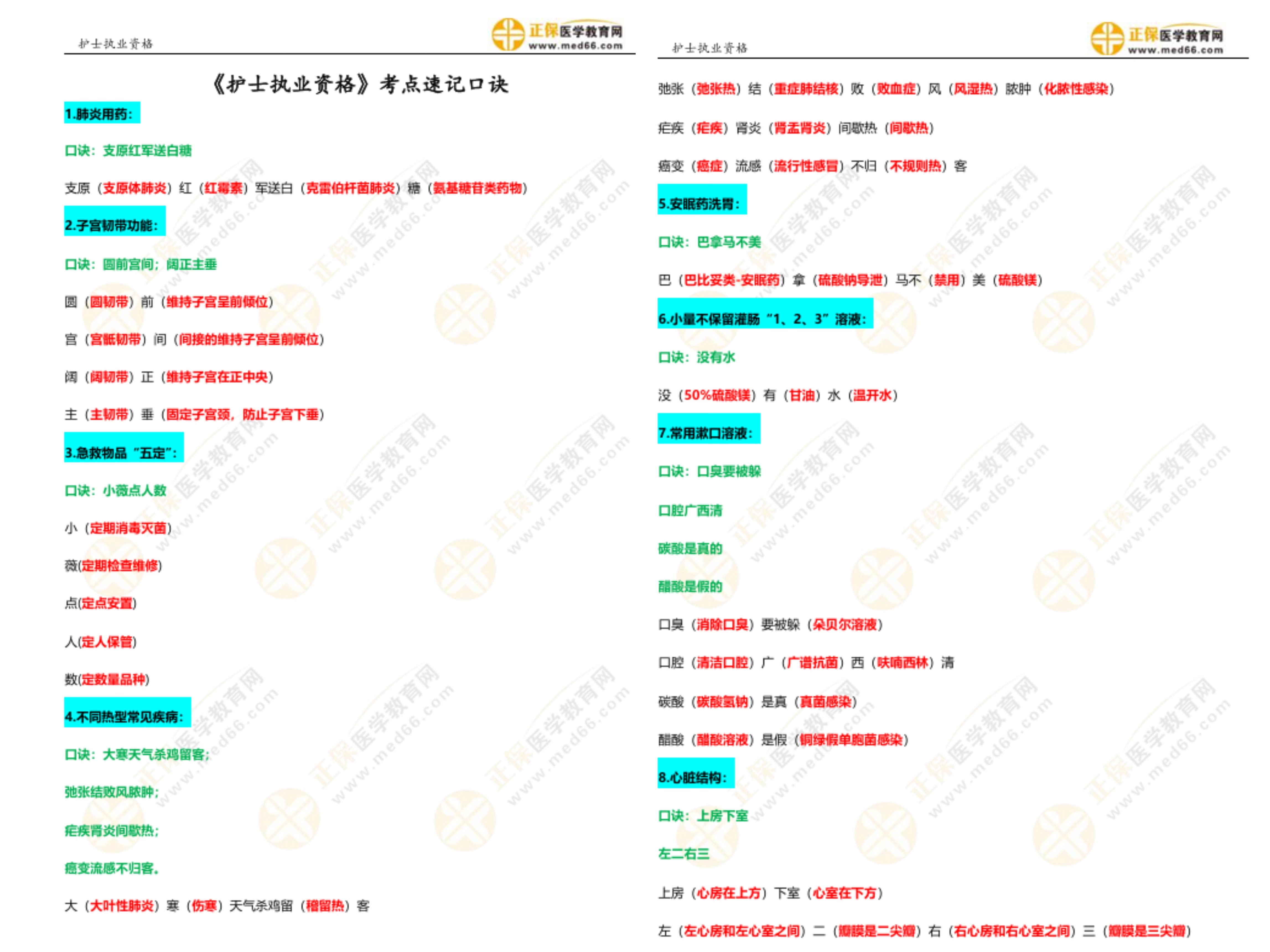 考霸护士护考常见问题解答汇总图