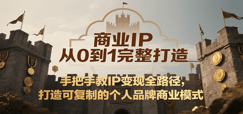 老板IP打造变现路径与赚钱方法