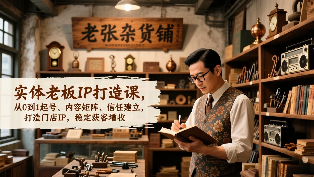 老板IP打造学院课程选择避坑