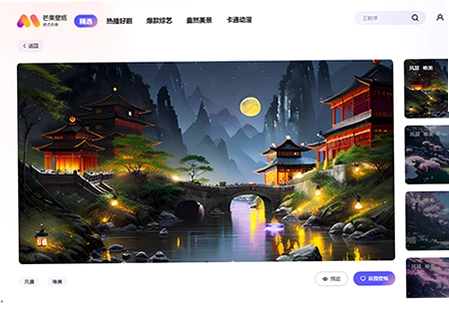 芒果壁纸预览图