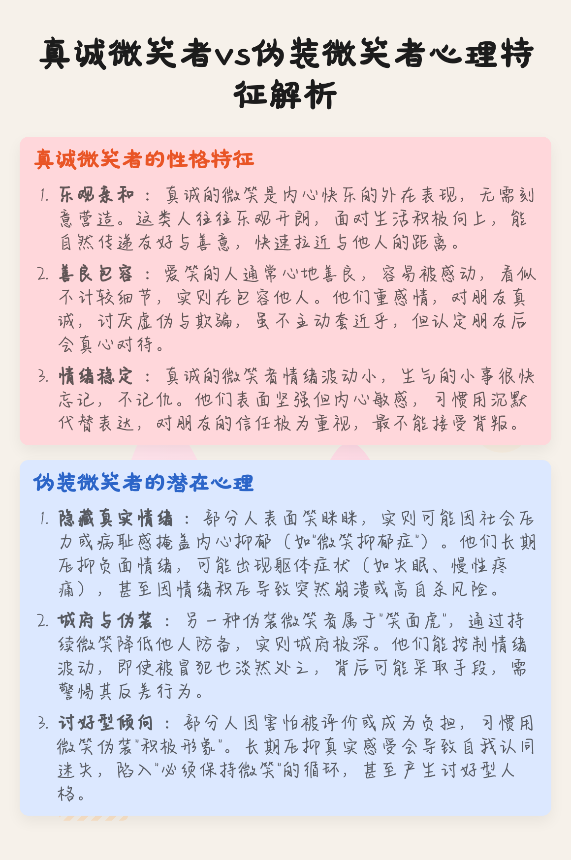 装样高手心理分析识别伪装者方法大全