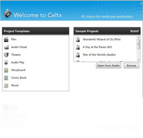 Celtx����ע���¼ҳ���ͼ
