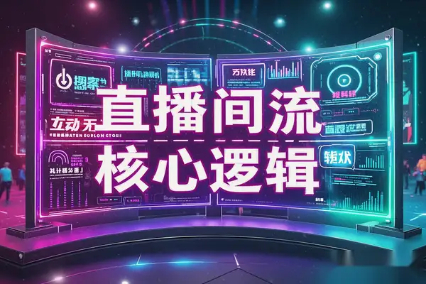 火花直播系统推荐流量机制示意图
