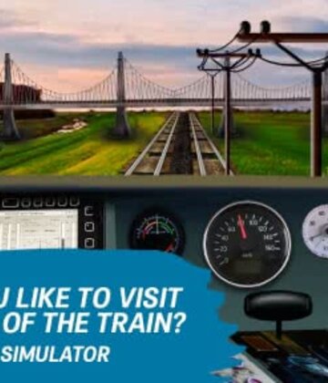 Train driving simulator(火车的驾驶台模拟器)截图2