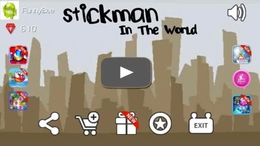 Stickman in the World(Ӣۻ˵)1.0׿ͼ0