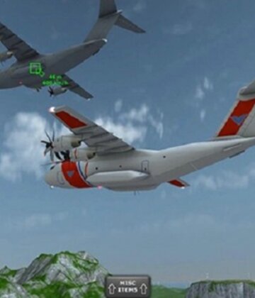 涡轮螺旋桨飞行模拟器3D(Turboprop Flight Simulator)截图1