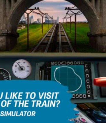 Train driving simulator(火车的驾驶台模拟器)截图0