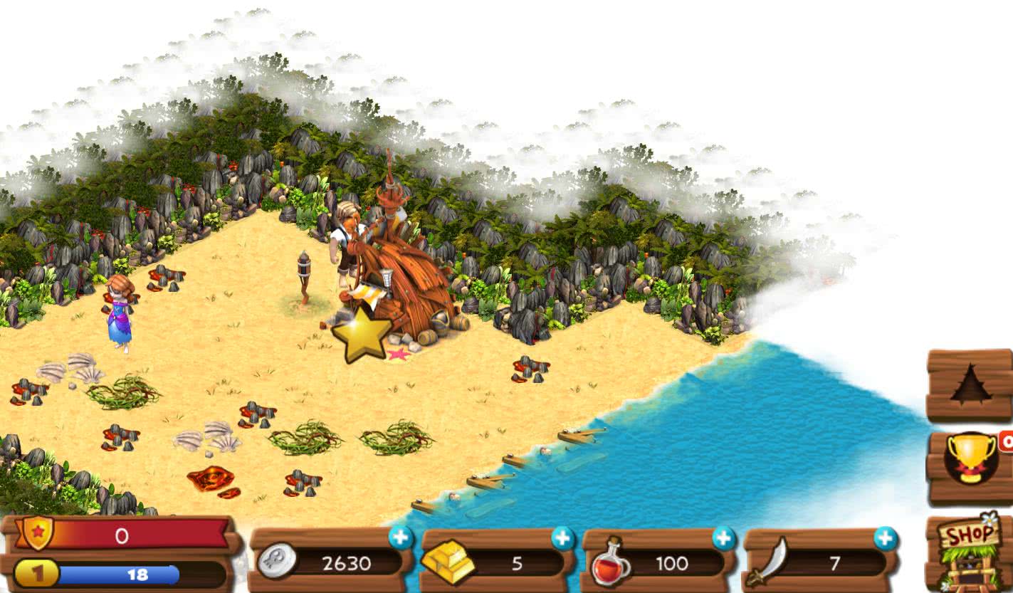 Shipwrecked: Volcano Island(ѻĵ:ɽ Shipwrecked:Volcano Island)1.0.3׿ͼ1