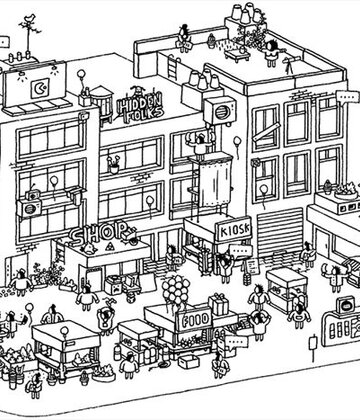 Hidden Folks(隐藏之人)截图0